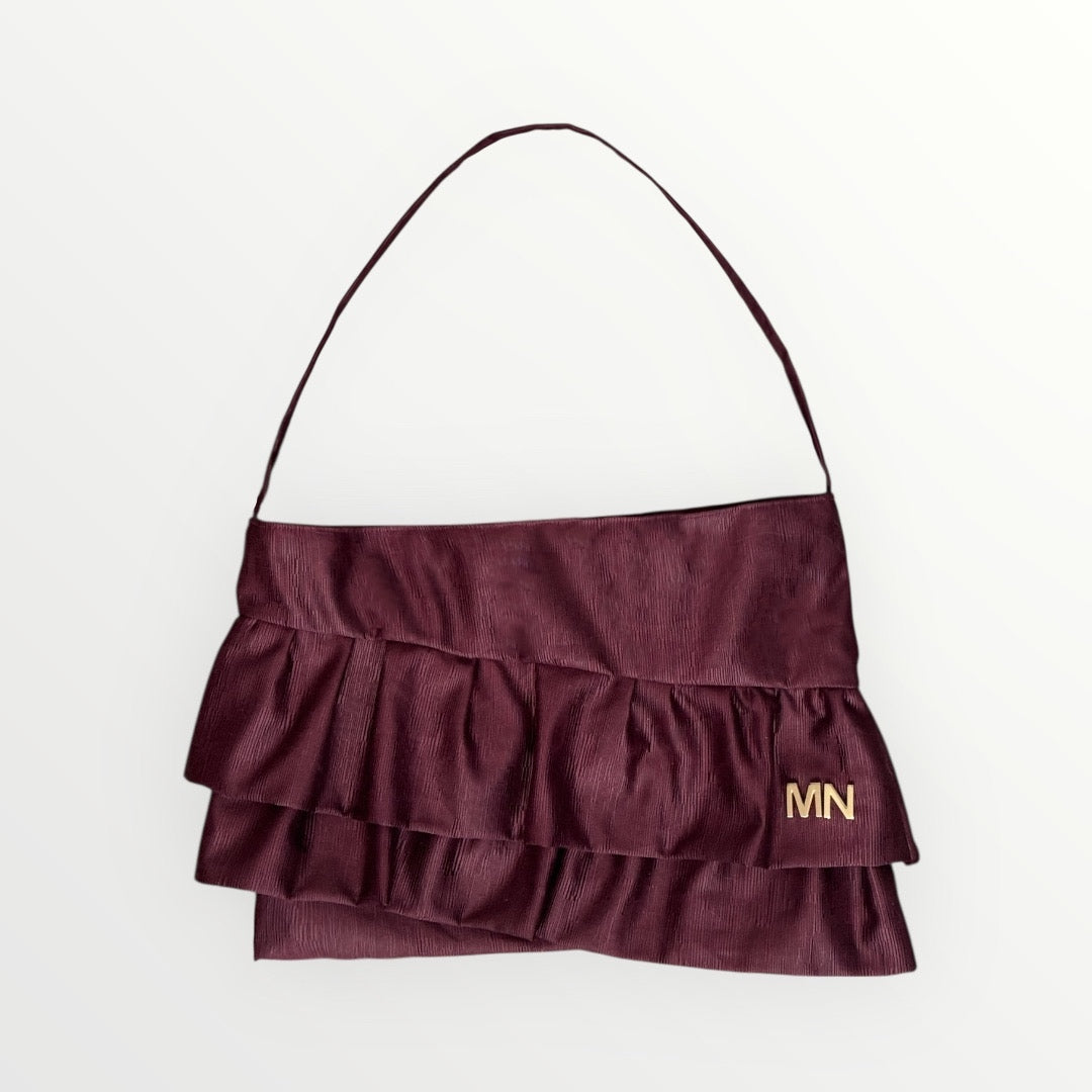 Nnea Clutch Burgundy