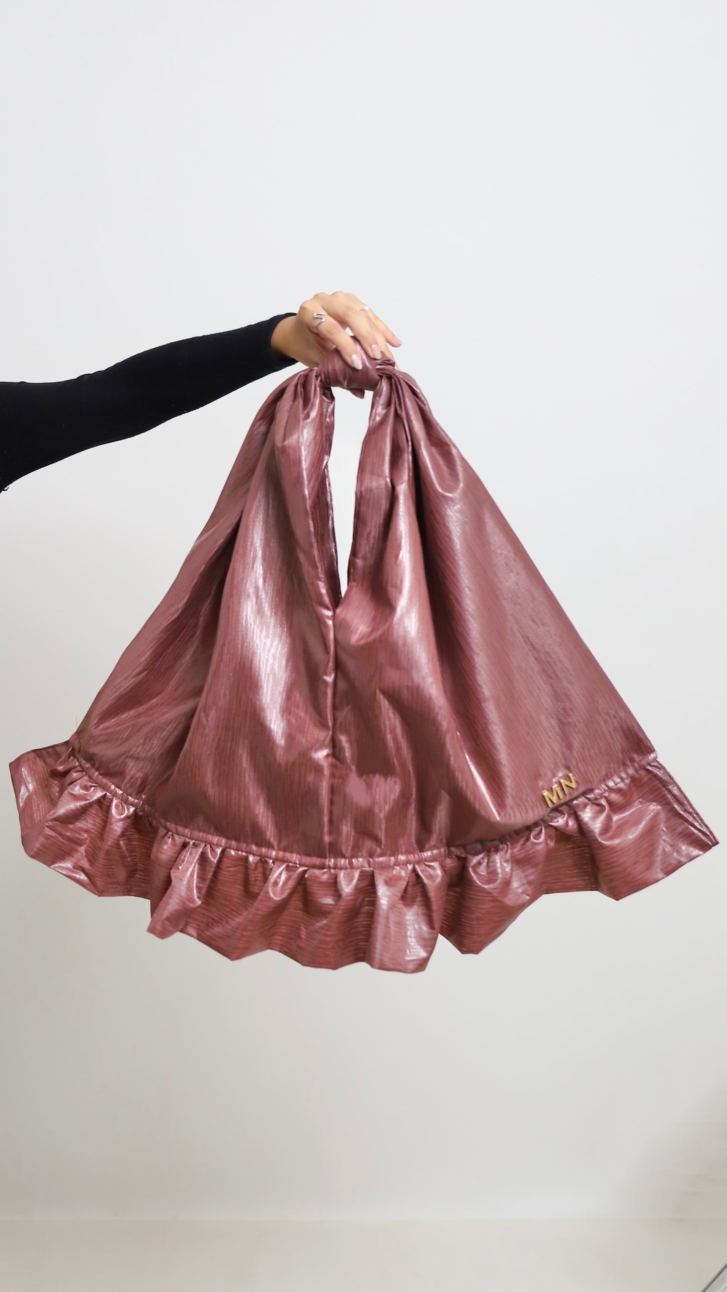 mala maxi glitter burgundy