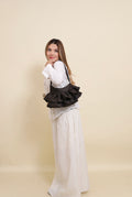 Nnea Clutch Cafe Negro
