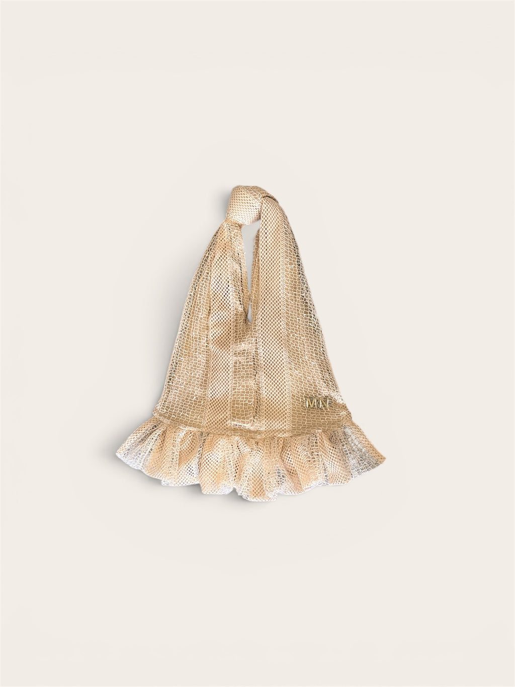 Mala Mediana Beige Net