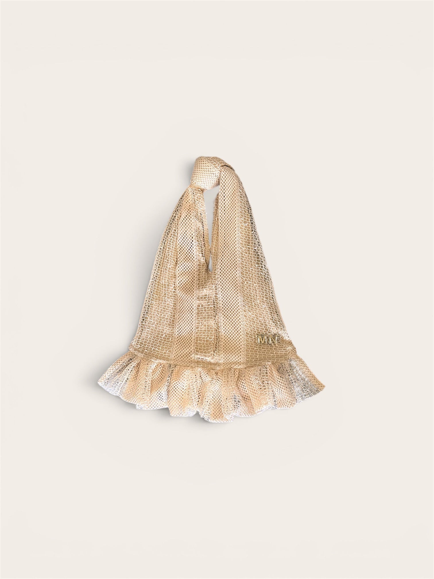 Mala Mediana Beige Net