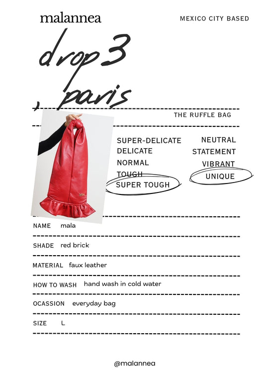 Mala ladrillo mediana