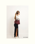 Nnea Clutch Burgundy