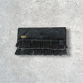 Mala Clutch Black Croc