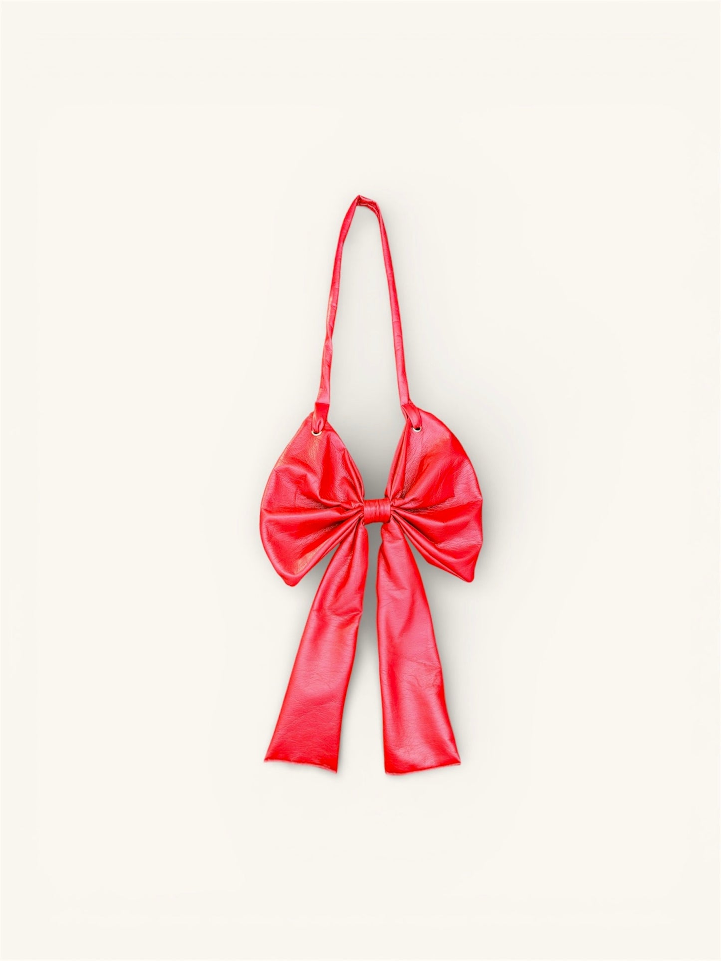 Crossbody Bow Cherry