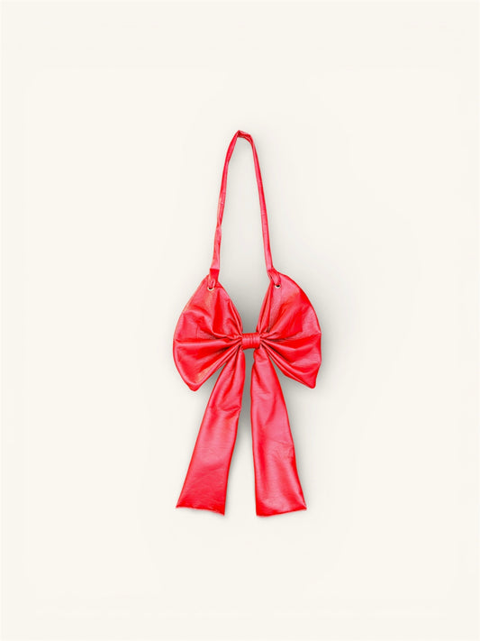 Crossbody Bow Cherry