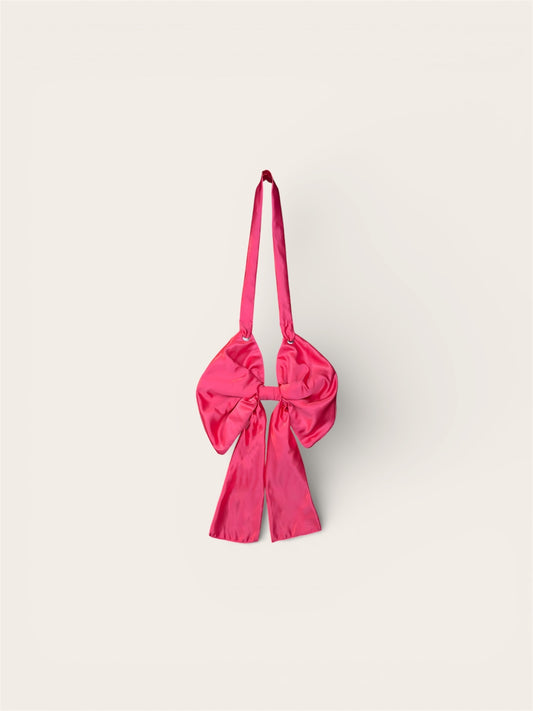 Crossbody Bow Fucsia