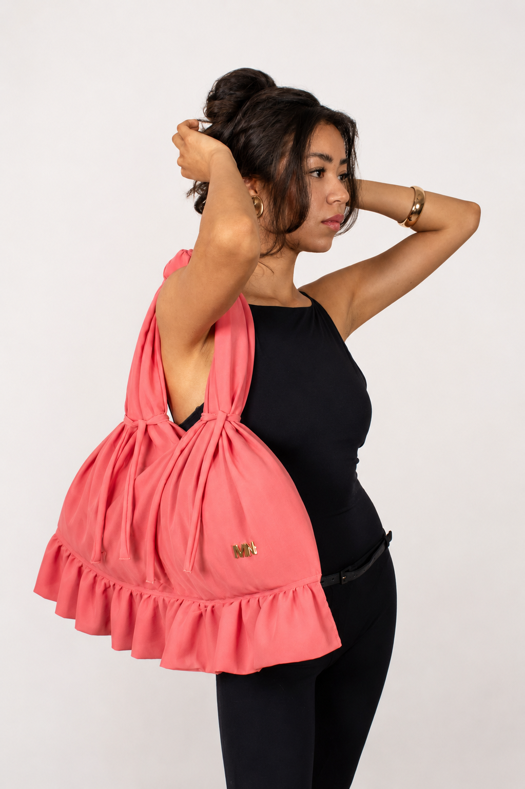 Mala Maxi Chiffon Salmon