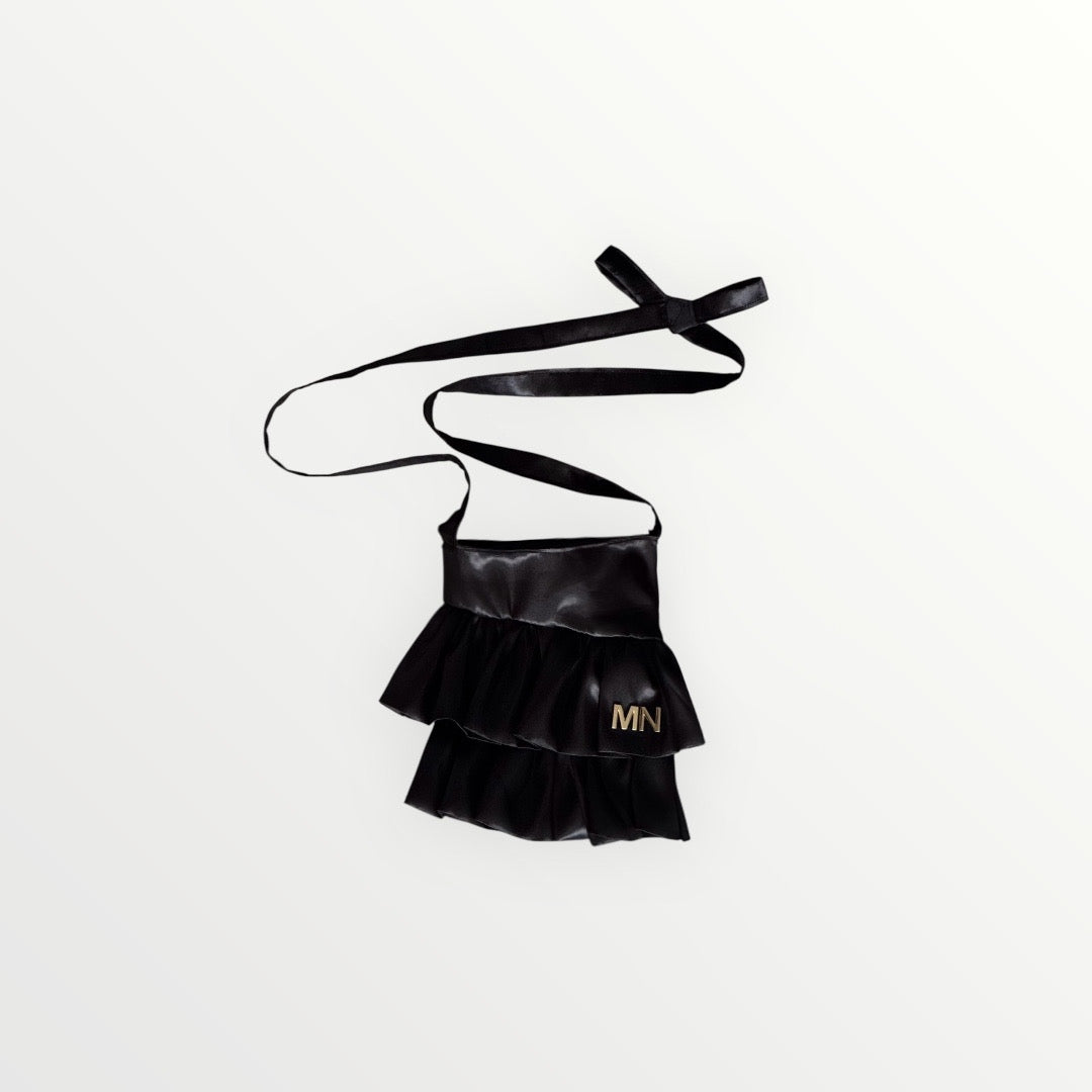 Nnea Crossbody Satin Negra