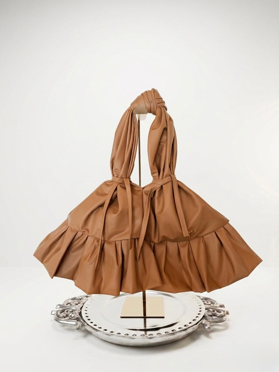 Mala Maxi Camel Vinipiel