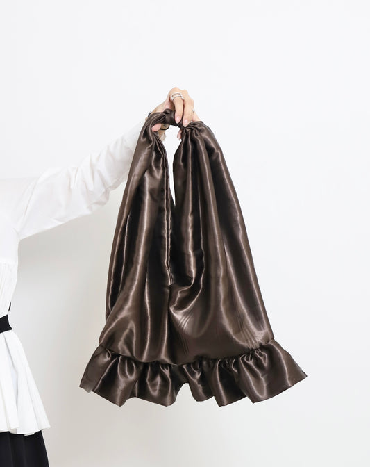 mala café satín grande